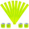Awroutdoor 12PCS Reflektorbänder Schnapparmbänder, Reflektoren Kinder, Sicherheitsband Reflektierend für Schulranzen, Schlüssel, Kinderwagen, Wandern, Jogger und Radfahrer