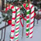 4 Stück 88 cm Aufblasbare Zuckerstangen,Aufblasbare Weihnachtsdeko,Stick Aufblasbare für Weihnachtsdekoration,weihnachtsdeko,Zuckerstangen Christbaumschmuck für Outdoor,Haustür,Christbaumschmuck