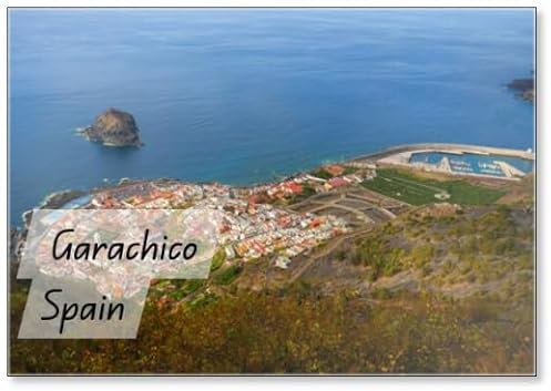 Garachico Teneriffa Kühlschrankmagnet
