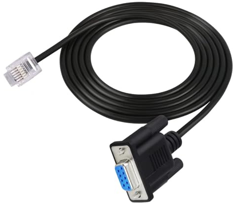 innov8 DB9 a RJ11 RJ12 6P6C Lan Network Serial Console Cable