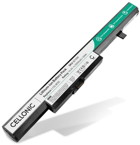 CELLONIC Batteria compatibile con Lenovo M4400, M4450, V4400, B40-30, B40-45, B40-70, B40-80, B41-30, B41-35, B50-45, IdeaPad 305-14IBD, 15ABM, 15IBD, 15IBY 2200mAh 14.4V