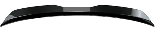 SANLUFACC Spoiler für Opel Astra J GTC 2011 2012 2013 2014 2015 2016 2017 2018, Auto Kofferraum Spoiler Heckflügel Lippe Spoiler Kofferraumspoiler Dachspoiler Zubehör,Bright Black