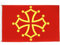 Midi-Pyrénées – Okzitanien – Französische Region Midi-Pyrénées – Okzitanien 90X150Cm Indoor Flagge Lustige Outdoor Sign Verblassen Beständig Sommer Flaggen Décor Für Porch Yard Lawn
