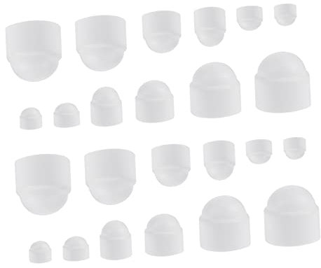 MUCKLILY 145stücke Teiliges Schwarzer Gummikappen Für Sechskantschrauben Schutzkappen Für Muttern Und Schrauben Passend Für Mehr Einfach Zu Montieren Entfernen Kompakt Und Leicht