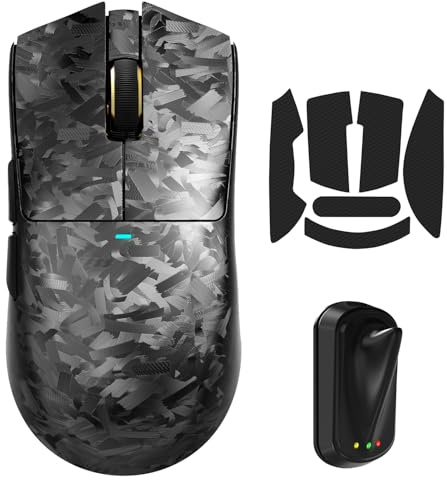 ATTACK SHARK X11 ULTRA Wireless Gaming Mouse, Ultra-Light 63g, 42K DPI, 8K Polling, Nordic Chip, Carbon Fiber, for Esports & Pro Gamers