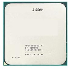 Processore CPU 5 5500 3,6 Ghz Am4 a 12 thread!