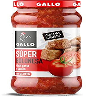 Gallo Salsa Súper Boloñesa Sin Gluten, 350g