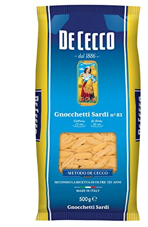 10x Pasta De Cecco 100% Italienisch Gnocchetti Sardi n. 83 Nudeln 500g