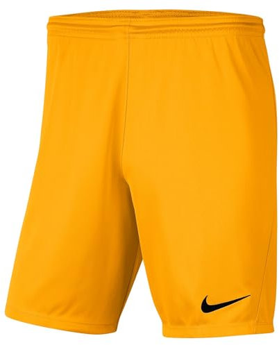 Nike Dry Park Pantaloncini Pantaloncini da Uomo, Uomo, University Gold/Black, L