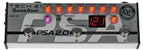 Tech 21 PSA 2.0 - Programmierbares Pre-Amp Pedal