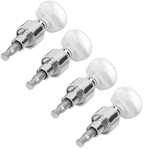 Banjo Pearled Pegs, Stimmgerät, Ausgezeichnete Handwerkskunst Elegantes Aussehen 4-teiliges Getriebe-Stimmgerät, gute Praktikabilität für Heimmusikinstrumente