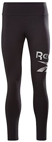 Reebok Damen Pant Ri Bl Cotton Legging, Black/Msilve, GR9390, Gr. XS