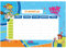 Papierdrachen Stundenplan DIN A4 Block - Bibi Blocksberg 2 - beschreibbar und ideal als Geschenk für die Schule - Wochenplan - Stundentafel zur Einschulung