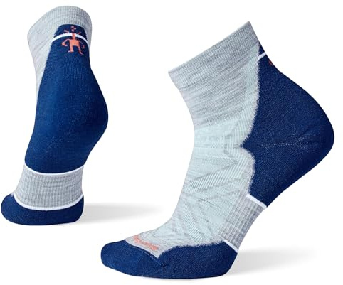 Smartwool Damen Run Targeted Cushion Ankle Socken, Light Gray, M