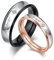 Musihy Edelstahl Ring Herren Edelstahl, Damenringe 60 (19.1) Ring Schwarz Liebe für Immer Ring Jewelry