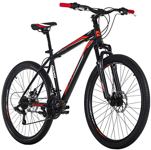 KS Cycling Mountainbike Hardtail 26 Catappa schwarz-rot RH 50 cm