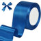 tenn well Geschenkband Blaues 50mm, 22M Satinband Breit Geschenkband Schleifenband für Geschenkverpackung Brautstrauß Basteln Geburtstag Hochzeit Dekoration