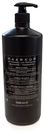 GLOBAL EXTEND® Intensiv-Haarmaske 1 L silikon- und parabenfrei für Echthaar Extensions mit Arganöl und Panthenol