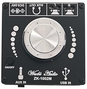 Placa amplificadora Bluetooth de 100W y 5,0 W, Potencia de Audio Digital Clase D, 20W ~ 200W, estéreo HiFi, 2,0 Canales, música, Tarjeta de Sonido USB, Amplificador