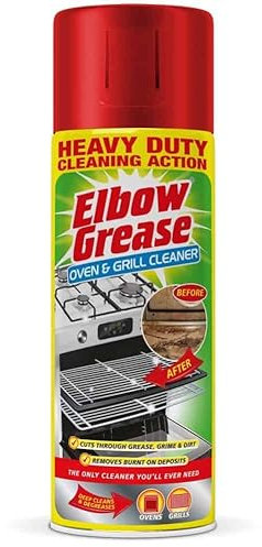 Elbow Grease Oven+Grill H/Duty Cleaner 400ml - Tough on Grease, Gentle on Surfaces pack of (1)