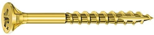 Vis rocket minivybac pozidriv tête fraisée 6x80mm x8