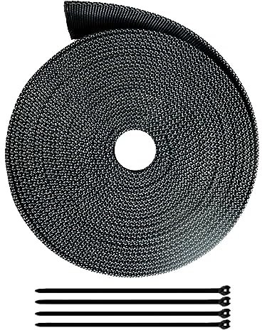 XIALUO Anchor Chain Protective Cover Winch Rope Protective Sleeve 25 FT for 1/4 - 5/16 Chain Protects Your Boat from Being Damaged by Your Anchor Chain