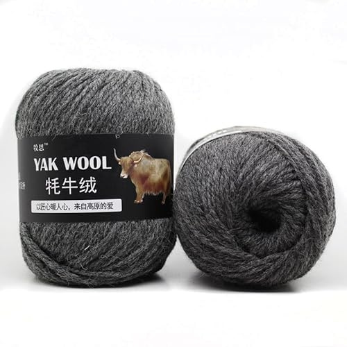 Joayuezo 500g Strickwolle Wollgarn Kaschmir 5 x 100g Strickwolle Strickgarn Häkelgarn Für Schals, Mützen, Kammgarn, Handgestrickte Wolle Improvement (H)