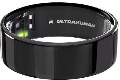 ULTRAHUMAN Ring AIR– Schlaf- und Fitness-Tracker, Smart Ring für Damen und Herren, Keine App-Gebühr für Standardfunktionen, Bis zu 6 Tage Akkulaufzeit (Größe 5)