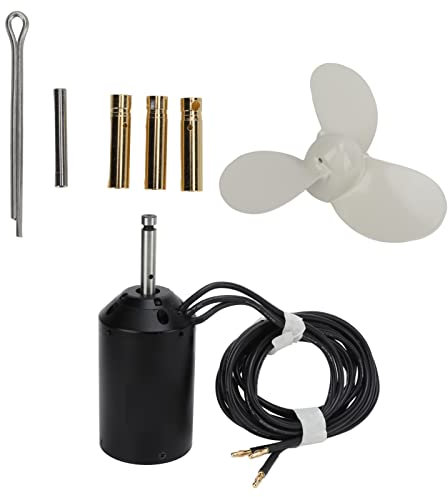 Gonetre Extreme Sports Flipsky 65111 DC Motor Waterproof Brushles Electric Drive Motor IP68 160KV 3000W for Thruster Surfboard 23 * 22 * 20CM Surfing Sailboat