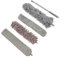 Beavorty 1 Satz Staubtuch Staubwedel-Kit mit hoher Reichweite biegbare Staubtücher Deckenfegerbürste dehnungsstab ausfahrbarer stab Decken Staubreiniger Hand-Fugenbürste Mikrofaser Grey