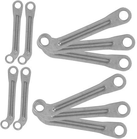 WHAMVOX 10pcs Rocker Iron Rods for Floor Fan Electric Fan Shaking Head Rods Replacement Connection Rocker for Electric
