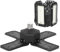 NAIZY LED Werkstattlampe 60W Garagenlampe mit 4 Klappbar 90° Paneelen Deckenleuchte IP44 Werkstatt Kellerlampe für E26/E27-Lampenfassung, Kaltweiß