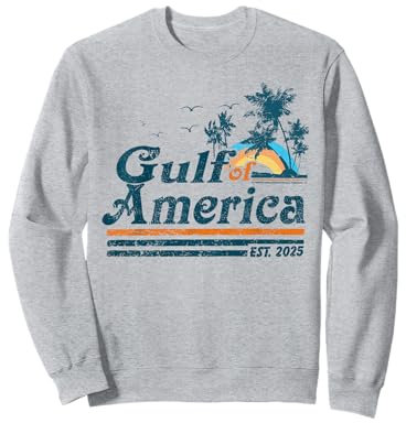 Retro Golf von US Amerika 2025 Amerikanische Flagge Golf Mexiko Sweatshirt