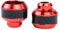 Motorrad Schutzblock 2Pcs Universal Motorrad Rad Schutz Crash Pad Protektoren Legierung Motocross Fallende Vorderrad Gabel Slider Stoßdämpfung Tassen
