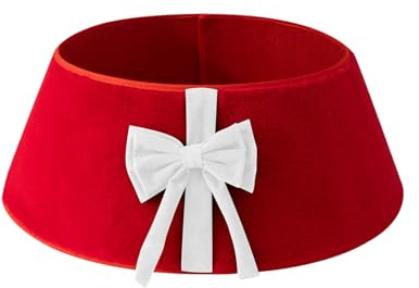 Weihnachtsbaum-Kragen, zusammenklappbare Plüsch-Saison-Feiertagsdekoration, Weihnachtsbaum-Korb-Kragen, Baumständer-Basisabdeckung, für Wohnzimmer, Schlafzimmer, Wohnung