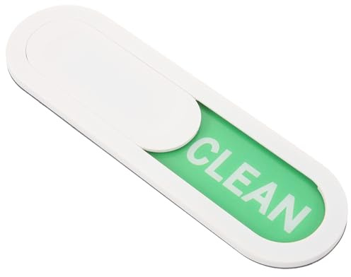 IMIKEYA Magnet für Geschirrspüler Doppelseitiger Küchenmagnet Sauber Schmutzig Schild aus ABS und Acryl für Spülmaschine für Haushalt und Küche