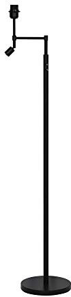 Light & Living Montana Stehlampe Schwarz 138 cm Hoch Einstellbar