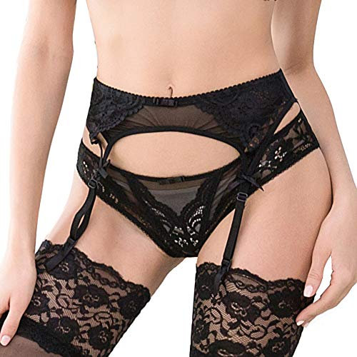 Varsbaby Reggicalze da Donna Sexy in Pizzo con Reggicalze per Calze