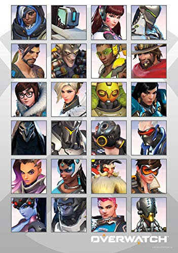 Trends International Overwatch Wandposter, 21 x 29,8 x 29,8 x 0,5 cm, mehrfarbig
