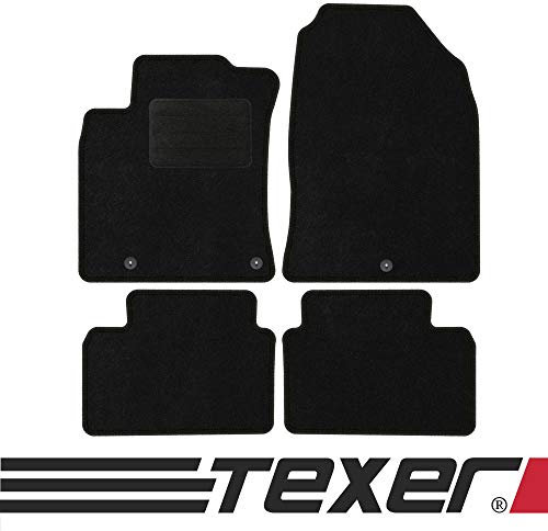 TEXER Textil Fußmatten Passend für Hyundai i30 III Bj. 2016- Basic