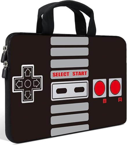 AMARY 11.6 12 inch Laptop Handle Bag Neoprene Notebook Carrying Pouch Chromebook Sleeve Ultrabook Case Tablet Cover Fit Apple MacBook Air HP DELL Lenovo Asus Samsung(Games)