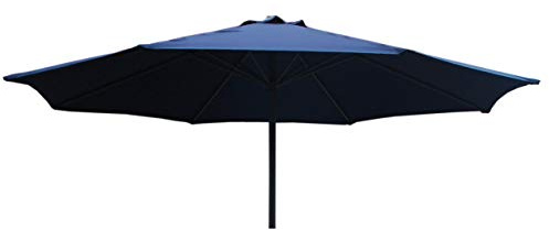 TFS Replacement Parasol Fabric Canopy for Standard, Cantilever & Balcony Parasols (3m 6arm, Blue)