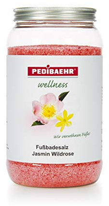 Pedibaehr Fußbadesalz Jasmin Wildrose 2kg