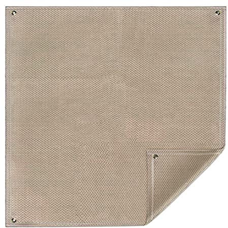 Fire Pit Grill Mat - Gas BBQ Fireproof, Heat Resistant, Easy to Carry Outdoor Deck Protector - More Sizes