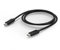 CBUS - USB 3.2 Gen2 USB-C to USB-C 100W 10Gbps Cable. Compatible with Thunderbolt 3, Docking Stations, SSD Drives, MacBook Pro/Air, Dell XPS, Lenovo Yoga, ThinkPad, 4K/5K Monitor Displays (1m, Black)