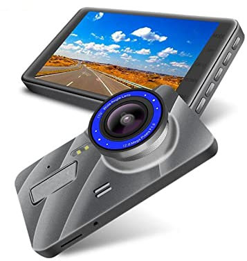 Dual Dash Cam 4.0 Front and Rear Dash Cam FHD 1080P with Night Mode, 32GB Card Included,170 Degree Wide Angle, WDR, G-Sensor, Loop Recording