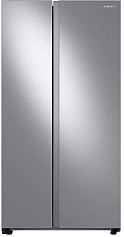 Samsung 28 cu. ft. Smart Side-by-Side Refrigerator with Large Capacity, Stainless Steel, RS28A500ASR/AA