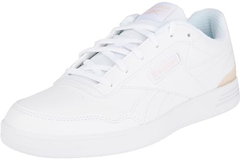 Reebok Mädchen Court Advance ClipSneaker, White Possibly Pink F23 R FTWR White, 37 EU