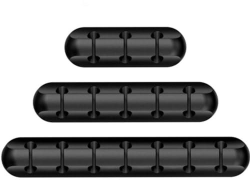 Car Cable Clips - Self Adhesive Cable Clip, Cable Organisers, Car Cable Tidy Wall Clips USB Cable Holder, Wire Holders For Cables, Stick on Cable Clips Sticky Cable Clips, Desk Cable Organiser Clips.