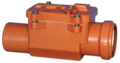 Rückstauklappe Ø DN 75 Rückstauverschluss Rattenschutz für HT - KG Rohre Rückschlagklappe abwasser (DN 75)